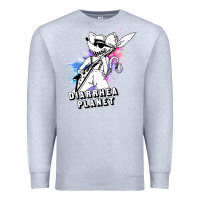 Heather Grey diarrhea planet musician Premium Sweatshirt - artisFamous