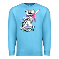 Ocean Blue diarrhea planet musician Premium Sweatshirt - artisFamous