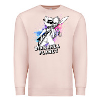 Pale Pink diarrhea planet musician Premium Sweatshirt - artisFamous
