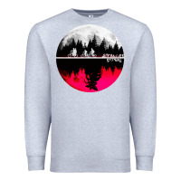 Heather Grey stranger kids bikes Premium Sweatshirt - artisFamous