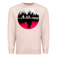 Pale Pink stranger kids bikes Premium Sweatshirt - artisFamous
