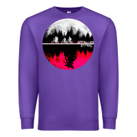Purple stranger kids bikes Premium Sweatshirt - artisFamous
