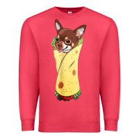 Cardinal funny chihuahua dog burrito food tee Premium Sweatshirt - artisFamous