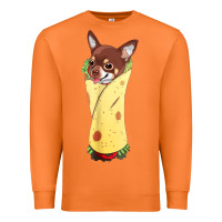 Carrot funny chihuahua dog burrito food tee Premium Sweatshirt - artisFamous
