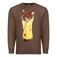 Chestnut funny chihuahua dog burrito food tee Premium Sweatshirt - artisFamous