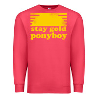 Cardinal stay gold ponyboy the outsiders movie book Premium Sweatshirt - artisFamous
