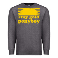 Charcoal Heather stay gold ponyboy the outsiders movie book Premium Sweatshirt - artisFamous