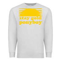 Stay Gold Ponyboy The Outsiders Movie Book Premium Sweatshirt | Teevron