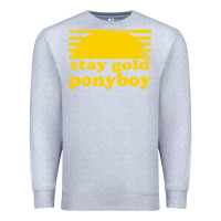 Heather Grey stay gold ponyboy the outsiders movie book Premium Sweatshirt - artisFamous