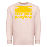 Pale Pink stay gold ponyboy the outsiders movie book Premium Sweatshirt - artisFamous
