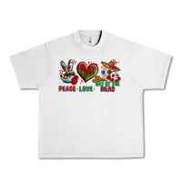 Peace Love Day Of The Dead Urban Heavy Tee | Teevron