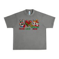 Tornado Peace Love Day Of The Dead Urban Heavy Tee - BundleAndBundleShop