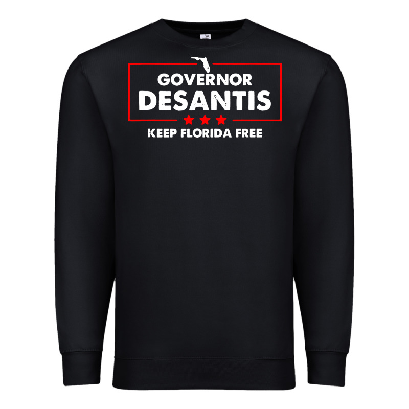 Desantis Governor Keep Florida Free Premium Sweatshirt by artisFamous | Teevron