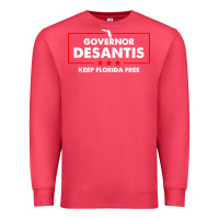 Cardinal desantis governor keep florida free Premium Sweatshirt - artisFamous