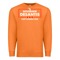Carrot desantis governor keep florida free Premium Sweatshirt - artisFamous
