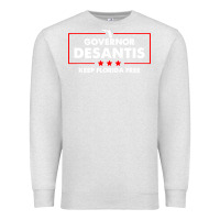 Oatmeal Heather desantis governor keep florida free Premium Sweatshirt - artisFamous