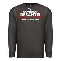 Smoke desantis governor keep florida free Premium Sweatshirt - artisFamous
