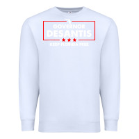 White desantis governor keep florida free Premium Sweatshirt - artisFamous