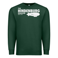 Sports Green airship blimp dirigible   the hindenburg disaste Premium Sweatshirt - artisFamous