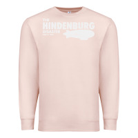 Pale Pink airship blimp dirigible   the hindenburg disaste Premium Sweatshirt - artisFamous