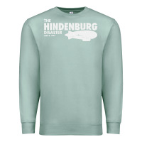 Seafoam airship blimp dirigible   the hindenburg disaste Premium Sweatshirt - artisFamous