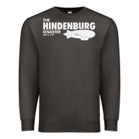 Smoke airship blimp dirigible   the hindenburg disaste Premium Sweatshirt - artisFamous