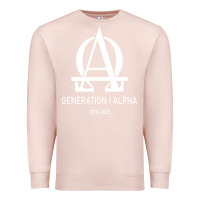 Pale Pink generation alpha Premium Sweatshirt - artisFamous