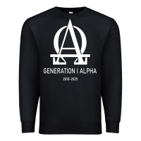 Black generation alpha Premium Sweatshirt - artisFamous