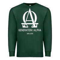 Sports Green generation alpha Premium Sweatshirt - artisFamous