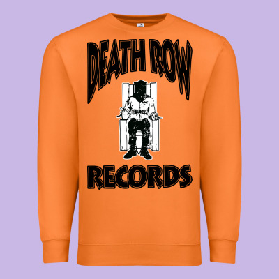 Death Row Records Premium Sweatshirt Designed By Artisfamous
