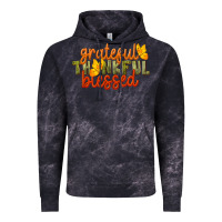 Cloud Black Fall Grateful Thankful Blessed Vintage Hoodie - LillyAllenDesigns