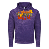 Cloud Purple Fall Grateful Thankful Blessed Vintage Hoodie - LillyAllenDesigns