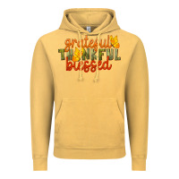 Vintage Mustard Fall Grateful Thankful Blessed Vintage Hoodie - LillyAllenDesigns
