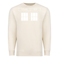 Sandshell the blue box t shirt doctor doc dalek bbc bow tie tv tenth eleventh wh Premium Sweatshirt - artisFamous