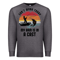 Charcoal Heather dad fishing Premium Sweatshirt - artisFamous