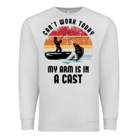 Dove Grey dad fishing Premium Sweatshirt - artisFamous