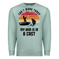 Seafoam dad fishing Premium Sweatshirt - artisFamous