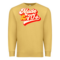 Antique Gold made in the 70s retro Premium Sweatshirt - artisFamous