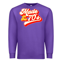 Purple made in the 70s retro Premium Sweatshirt - artisFamous
