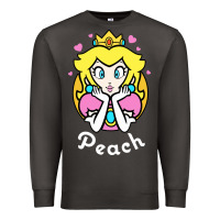 Smoke peach graphic Premium Sweatshirt - artisFamous