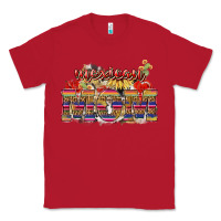 Red Mexican Mom Mexico Classic Tee - HowdyJamesFarm