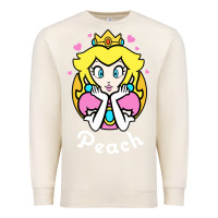 Sandshell peach graphic Premium Sweatshirt - artisFamous