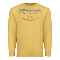 Antique Gold dragonfly inn Premium Sweatshirt - artisFamous