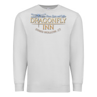 Dove Grey dragonfly inn Premium Sweatshirt - artisFamous