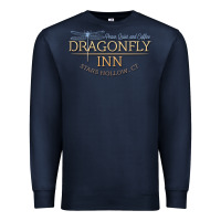 Navy dragonfly inn Premium Sweatshirt - artisFamous