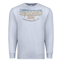Heather Grey dragonfly inn Premium Sweatshirt - artisFamous
