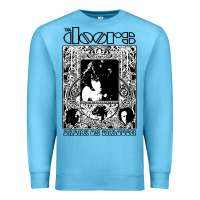 Ocean Blue the doors Premium Sweatshirt - artisFamous