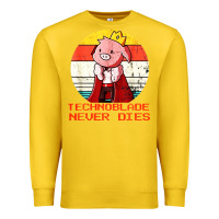 Lemon retro style technoblade merch cosplay Premium Sweatshirt - artisFamous