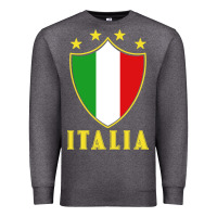 Charcoal Heather italia   italia Premium Sweatshirt - artisFamous