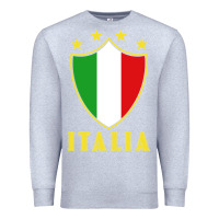 Heather Grey italia   italia Premium Sweatshirt - artisFamous